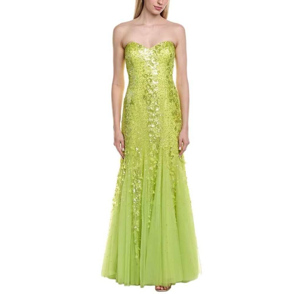 Issue New York Womens  Tulle Sequin Maxi Dress